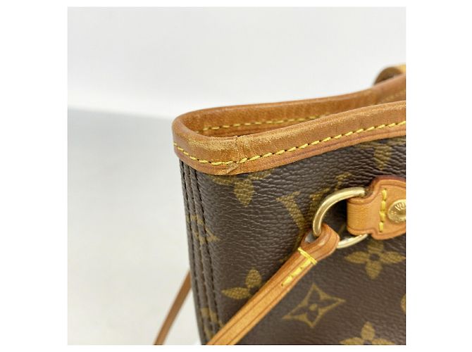 Bolso Tote Louis Vuitton Monogram Neverfull PM Castaño - vista 11