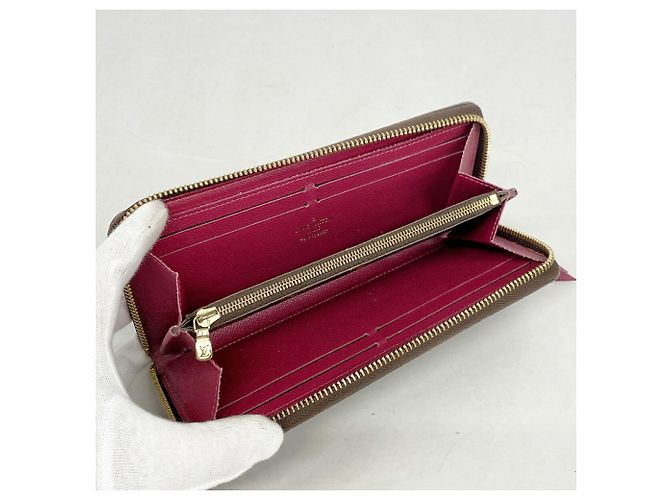 Louis Vuitton Monogram Portefeuille Clemence Long Wallet Fuschia - Ansicht 3