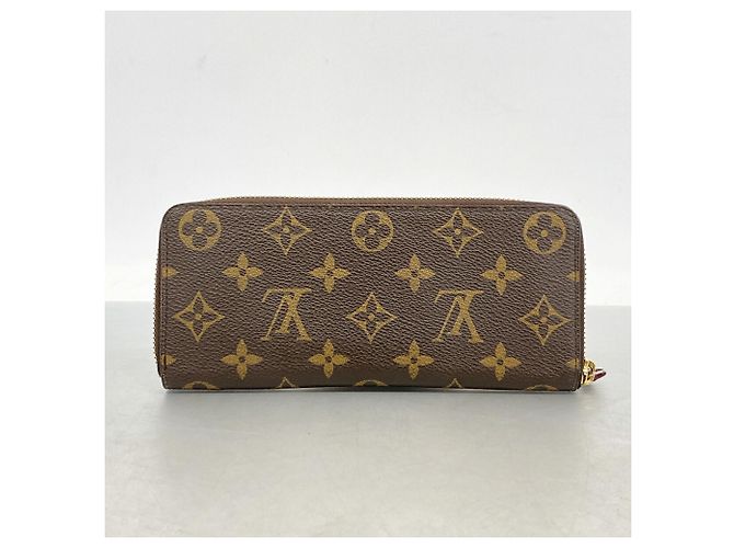 Louis Vuitton Monogram Portefeuille Clemence Long Wallet Fuschia - Ansicht 8