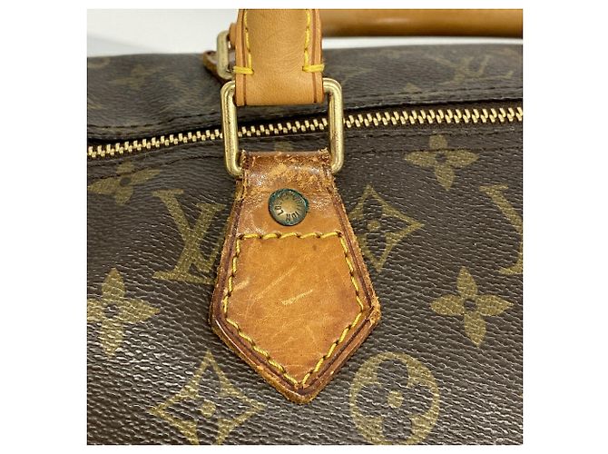 Borsa Louis Vuitton Monogram Speedy 40 Marrone - vista 11
