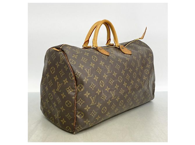Borsa Louis Vuitton Monogram Speedy 40 Marrone - vista 2