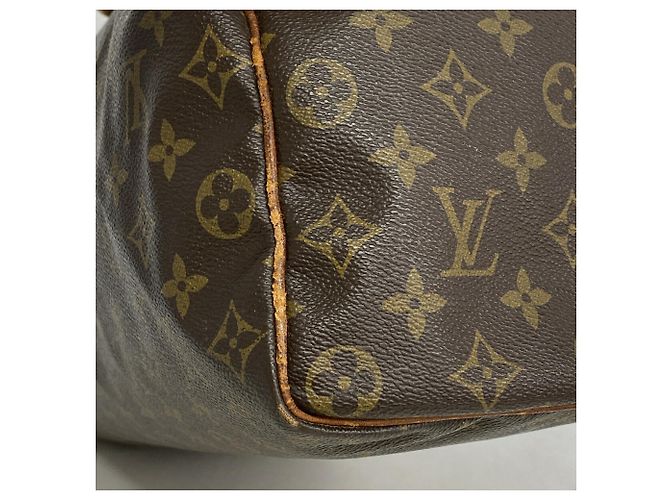 Borsa Louis Vuitton Monogram Speedy 40 Marrone - vista 6