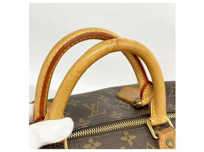 Borsa Louis Vuitton Monogram Speedy 40 Marrone - vista 8