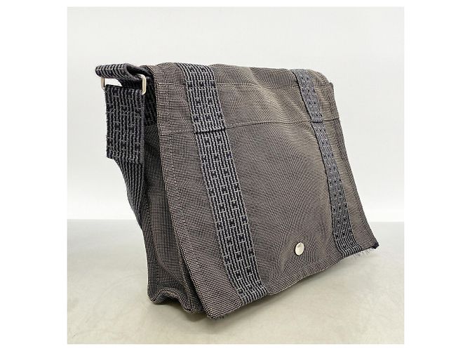 Hermès Borsa a tracolla Hermes Herline Bassas PM Marrone - vista 2