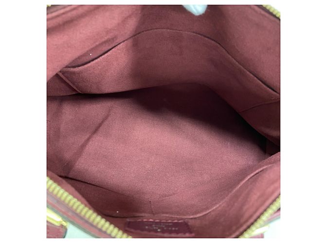 Borsa Louis Vuitton Monogram Pallas Bordò - vista 4