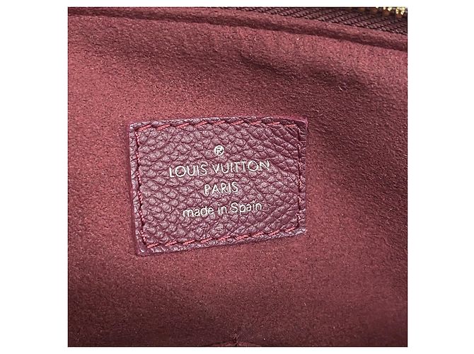 Borsa Louis Vuitton Monogram Pallas Bordò - vista 5