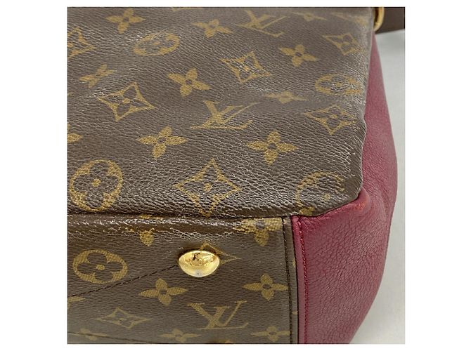 Borsa Louis Vuitton Monogram Pallas Bordò - vista 6