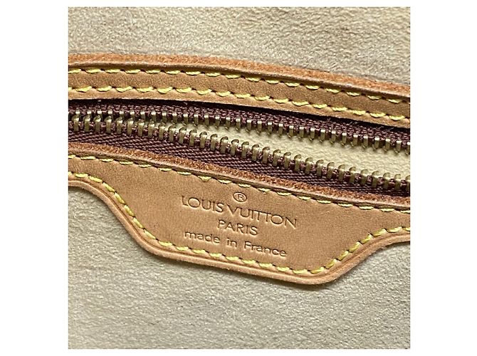 Borsa a tracolla Louis Vuitton Monogram Looping GM Marrone - vista 5