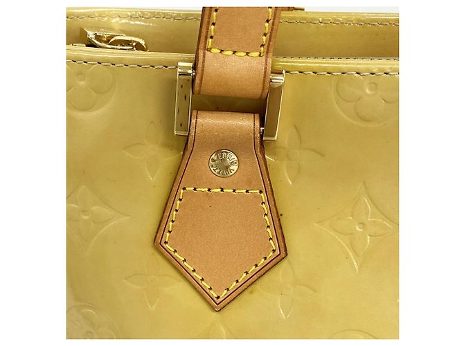 Borsa Tote Louis Vuitton Vernis Houston Beige - vista 10