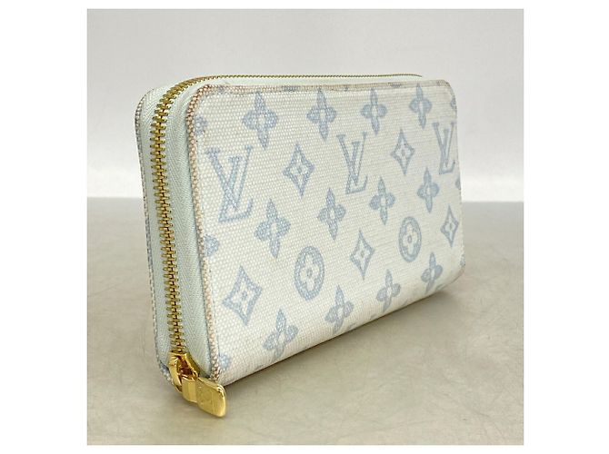 Louis Vuitton Monogram Zippy Wallet Blau - Ansicht 2