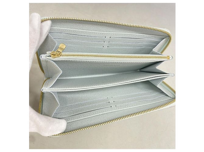 Louis Vuitton Monogram Zippy Wallet Blau - Ansicht 3