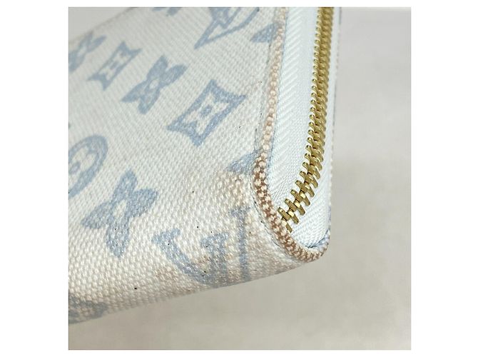 Louis Vuitton Monogram Zippy Wallet Blau - Ansicht 5