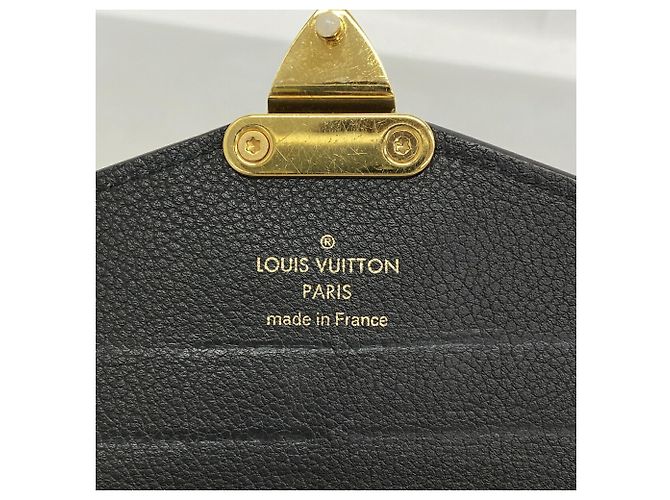 Louis Vuitton Monogram Portefeuille Pallas Long Wallet Nero - vista 4