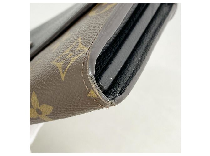 Louis Vuitton Monogram Portefeuille Pallas Long Wallet Nero - vista 5