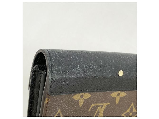Louis Vuitton Monogram Portefeuille Pallas Long Wallet Nero - vista 6