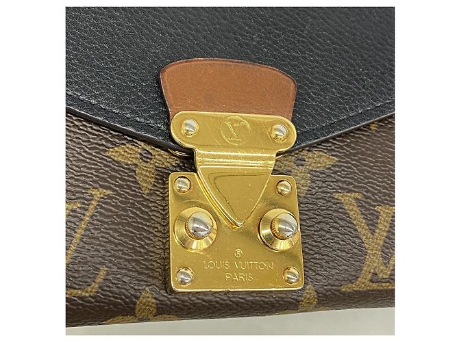 Louis Vuitton Monogram Portefeuille Pallas Long Wallet Nero - vista 8
