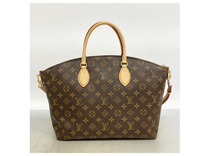 Borsa Louis Vuitton Monogram Boetie NM MM Marrone - vista 10