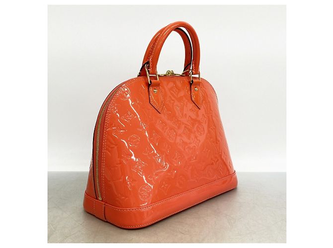 Sac à main Louis Vuitton Alma PM Vernis Rose - vue 2