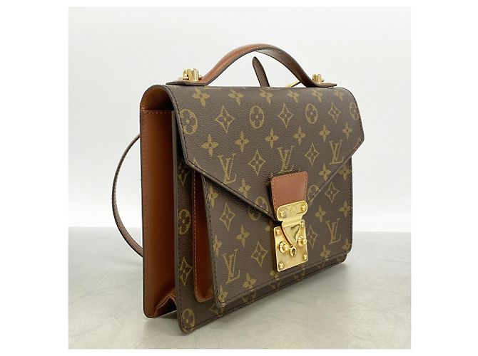 Louis Vuitton Monogram Monceau 26 Handtasche Braun - Ansicht 2