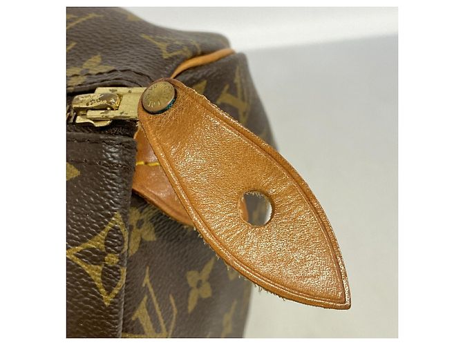 Borsa Louis Vuitton Monogram Speedy 40 Marrone - vista 10
