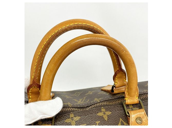 Borsa Louis Vuitton Monogram Speedy 40 Marrone - vista 6