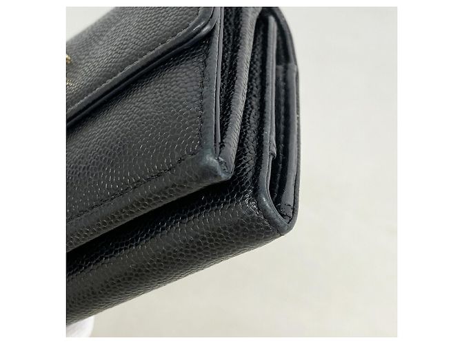 Carteira tri-fold Chanel preta Preto - vista 5