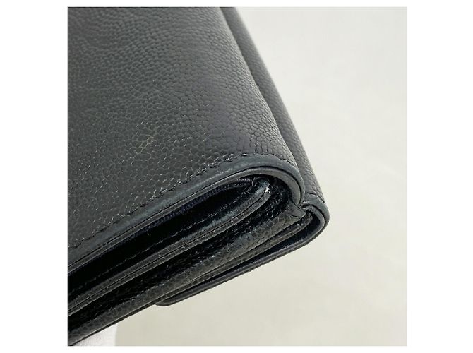 Carteira tri-fold Chanel preta Preto - vista 6