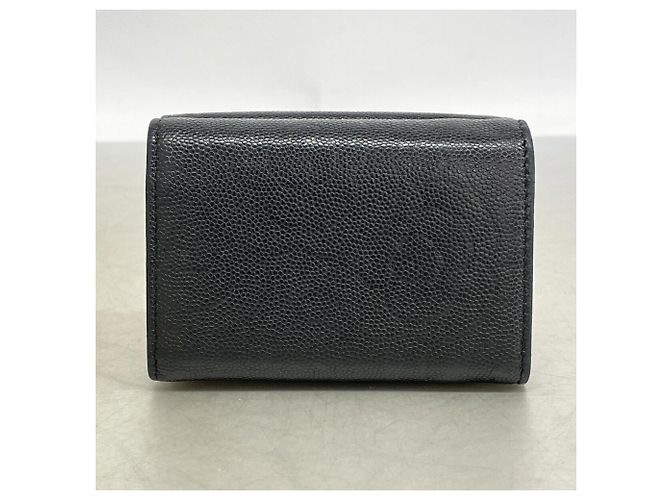 Carteira tri-fold Chanel preta Preto - vista 8