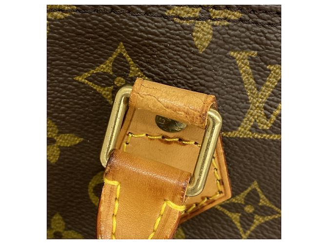 Louis Vuitton Alma Monogram Handtasche Braun - Ansicht 6