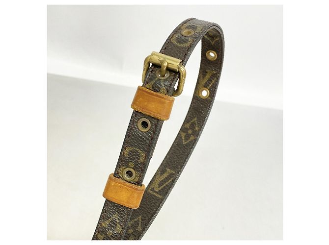 Sac à épaule Louis Vuitton Monogram Danube Marron - vue 12