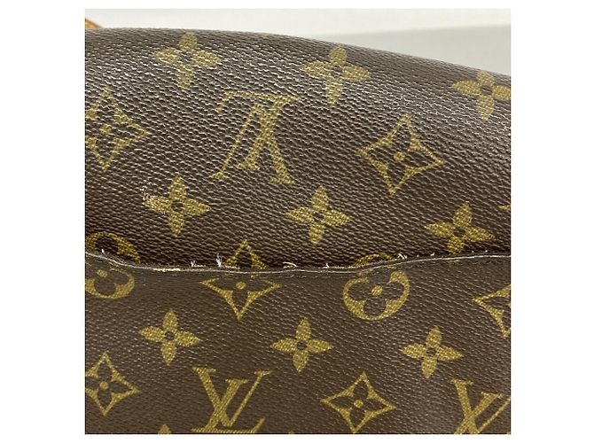 Borsa a tracolla Louis Vuitton Monogram Saint Cloud GM Marrone - vista 10