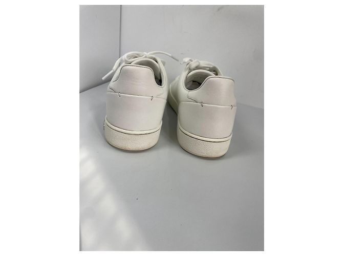 Louis Vuitton Frontrow Sneakers in pelle bianca Bianco - vista 8