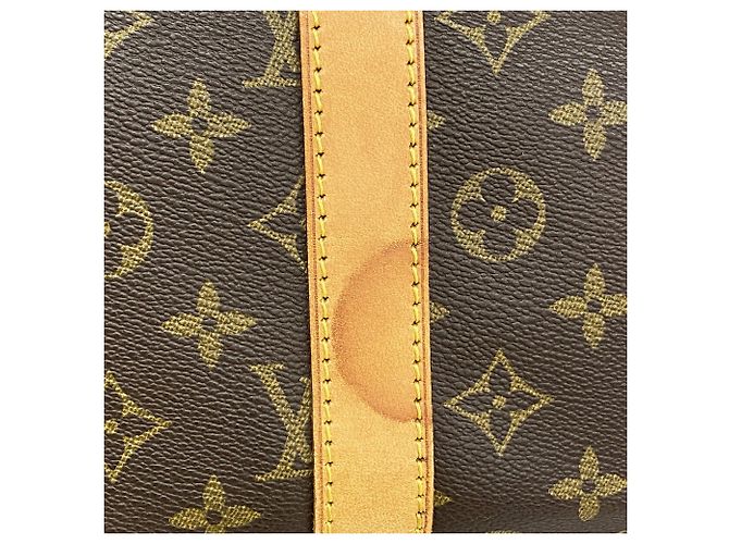 Louis Vuitton Boston Monogram Keepall 55 Tasche Braun - Ansicht 11