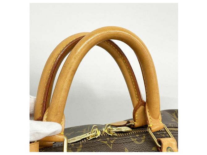 Louis Vuitton Boston Monogram Keepall 55 Tasche Braun - Ansicht 8