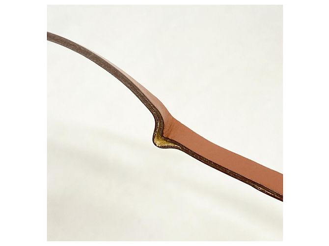 Louis Vuitton Epi Pochette Accessoires Pouch in Kenyan Brown Marrone - vista 7