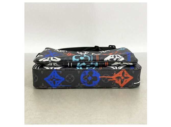 Sac à bandoulière Trio Monogram Eclipse Louis Vuitton Noir - vue 3