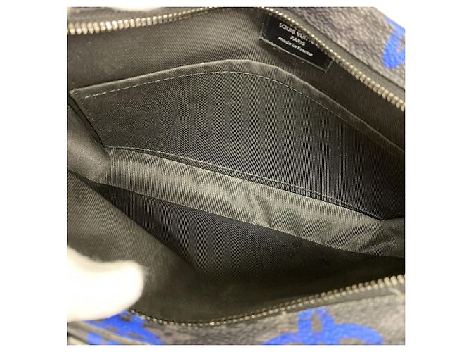 Sac à bandoulière Trio Monogram Eclipse Louis Vuitton Noir - vue 4