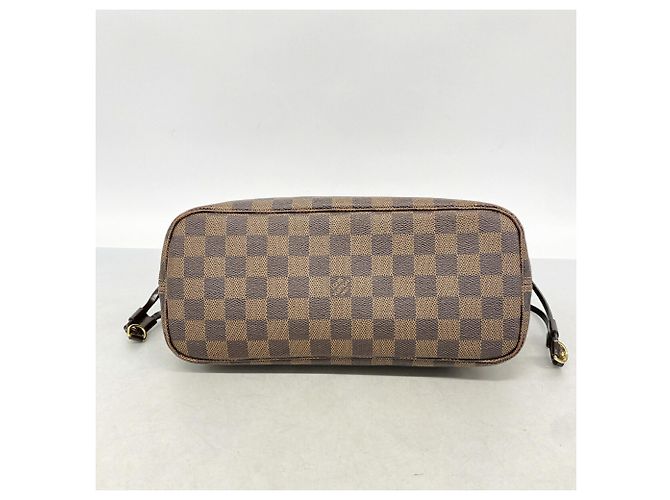 Borsa Tote Louis Vuitton Damier Neverfull PM N51109 Ebene Damier ebene - vista 3