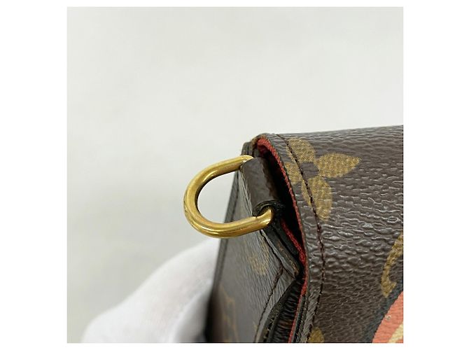 Louis Vuitton Monogram Pochette Felice M62145 Brown Portafoglio/Borsa a Tracolla da Donna Marrone - vista 11