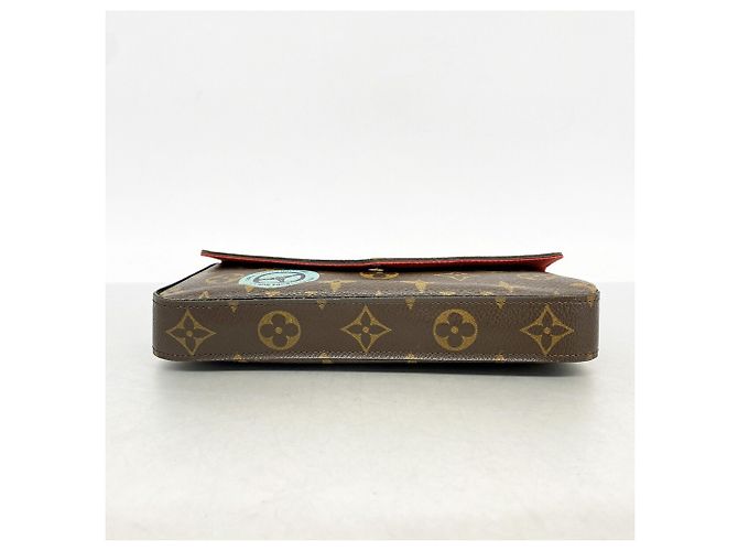Louis Vuitton Monogram Pochette Felice M62145 Brown Portafoglio/Borsa a Tracolla da Donna Marrone - vista 3