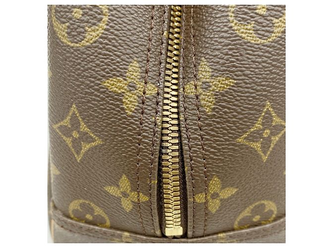 Borsa Louis Vuitton Monogram Deauville Marrone - vista 13