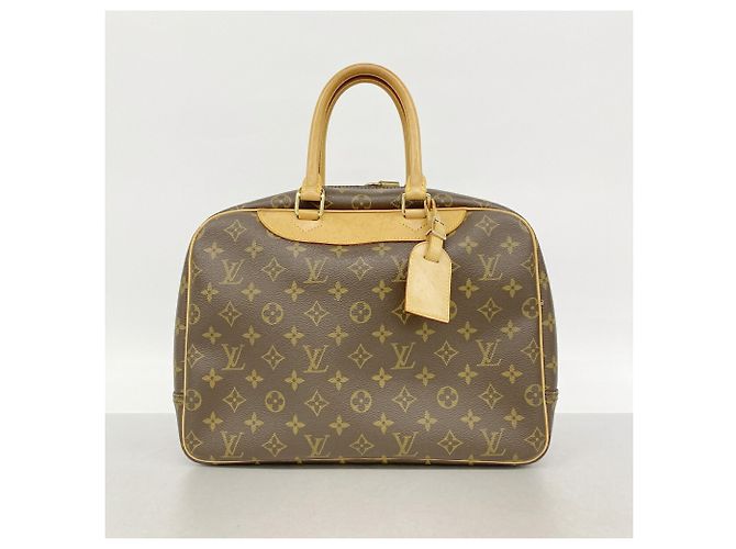 Borsa Louis Vuitton Monogram Deauville Marrone - vista 16