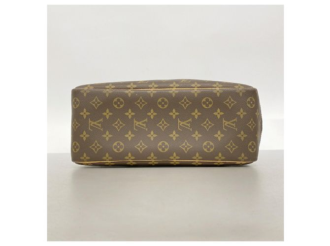 Borsa Louis Vuitton Monogram Deauville Marrone - vista 3