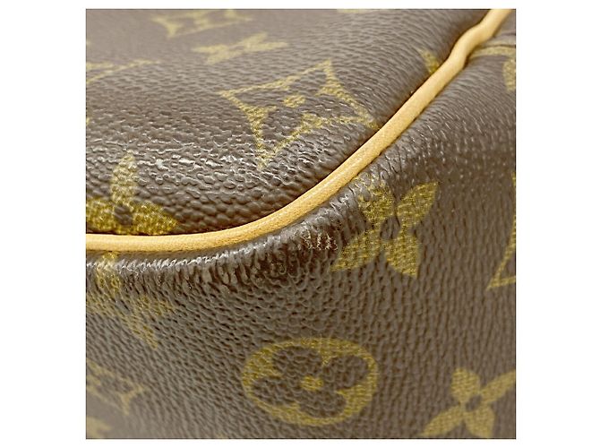 Borsa Louis Vuitton Monogram Deauville Marrone - vista 7