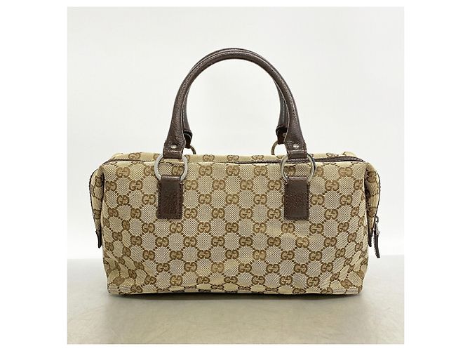 Borsa Gucci in tela GG marrone - vista 11