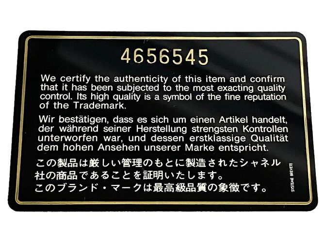 Borsa Tote Chanel in pelle di vitello martellata nera Nero - vista 11