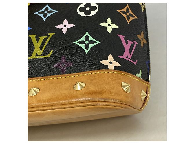 Louis Vuitton Alma Monogram Handtasche Schwarz - Ansicht 6