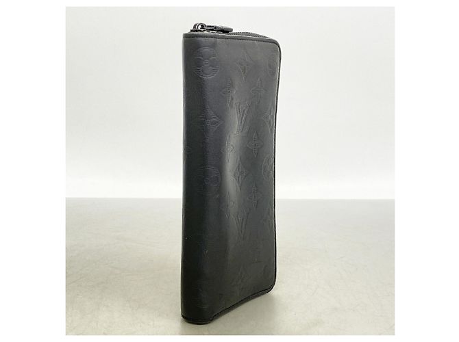 Louis Vuitton Monogram Shadow Zippy Wallet Black - view 2