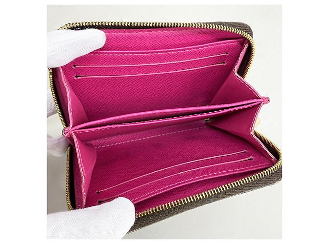 Monedero Zippy Monogram Louis Vuitton Castaño - vista 3