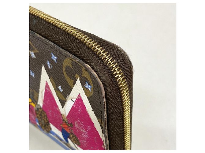 Monedero Zippy Monogram Louis Vuitton Castaño - vista 6